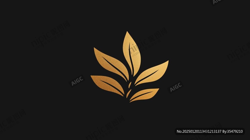 金叶logo设计