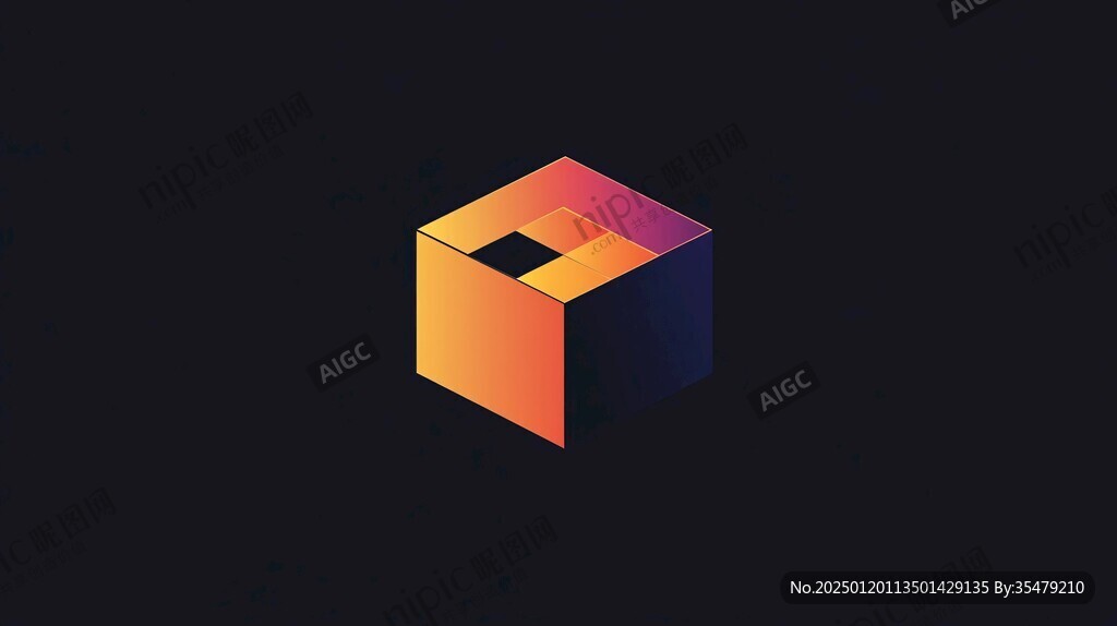 h立方体logo
