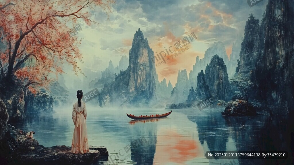 意境山水人物