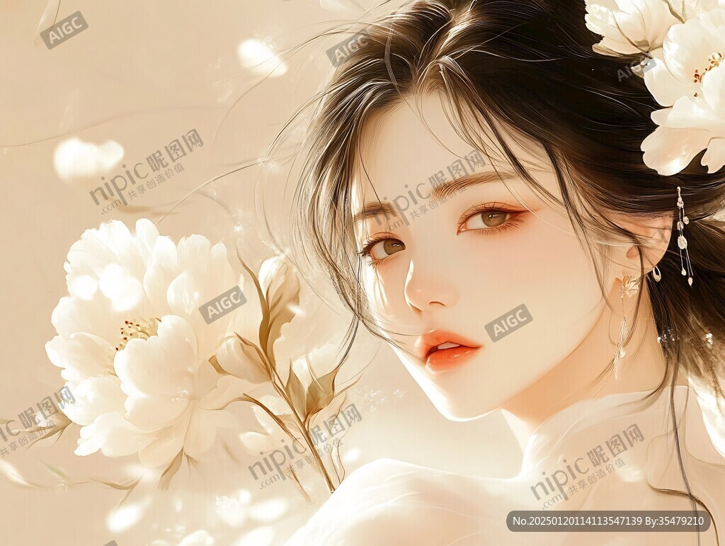 板绘人像