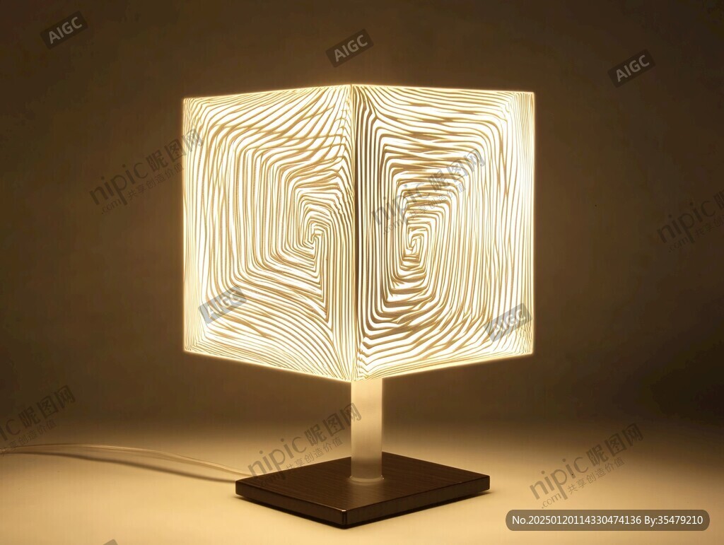 画作式桌灯