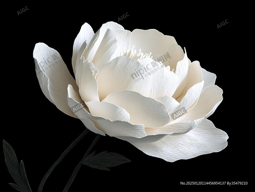 3d牡丹花