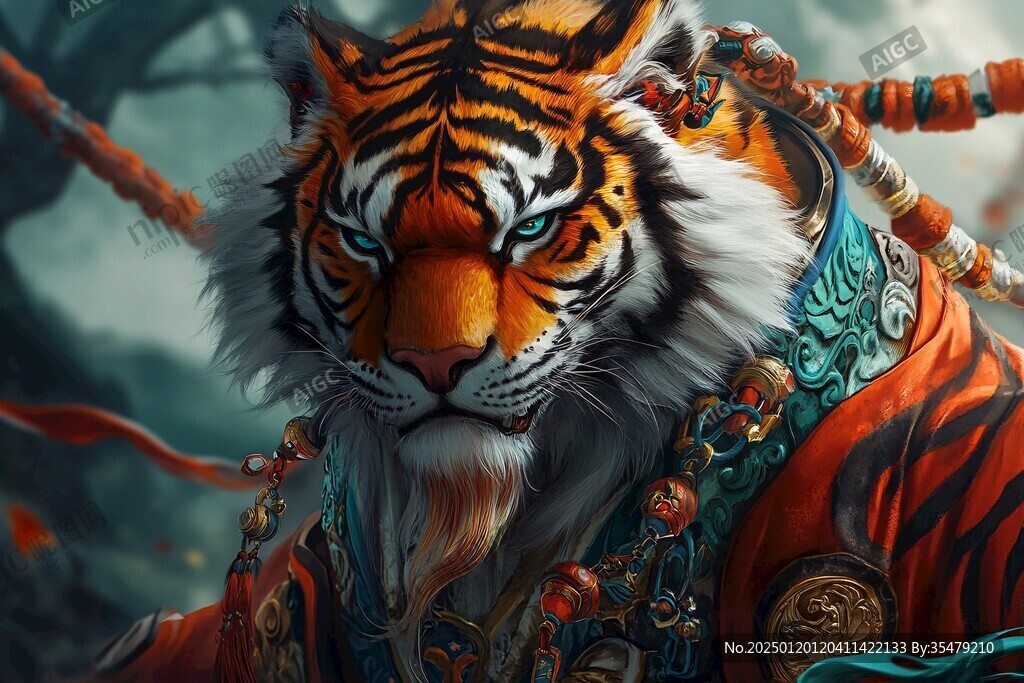 虎武士头像
