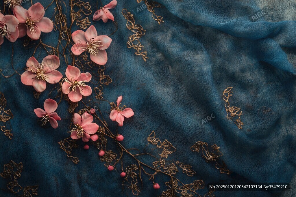 汉服刺绣绸缎锦缎丝绸