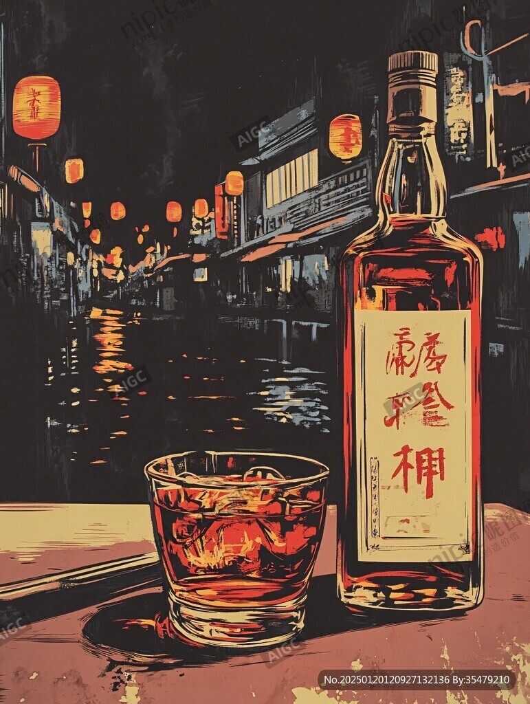 雄黄酒插画