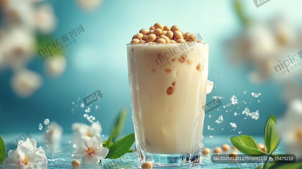 豆浆广告