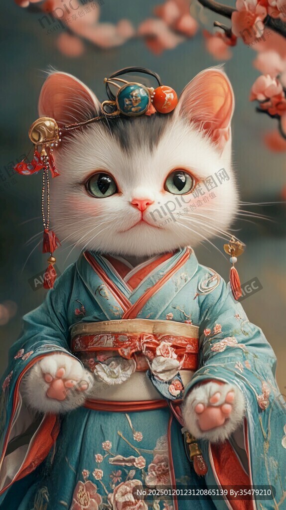 3d卡通猫咪