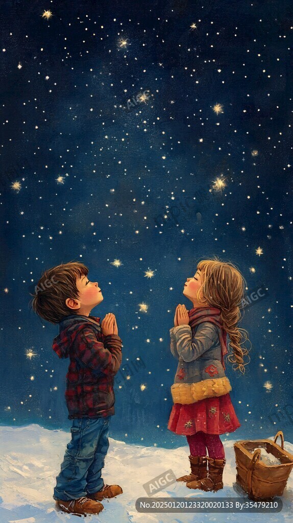 两小无猜插画