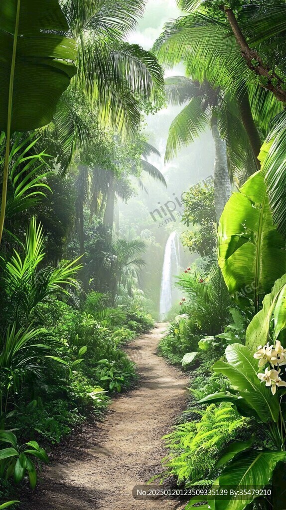 梦幻绿色丛林