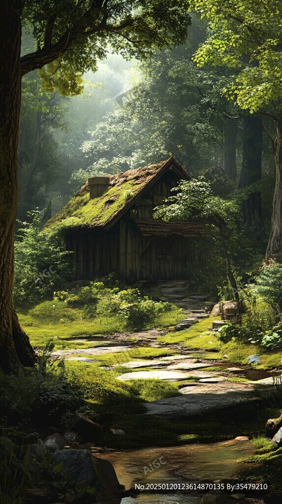 森系场景童话森林