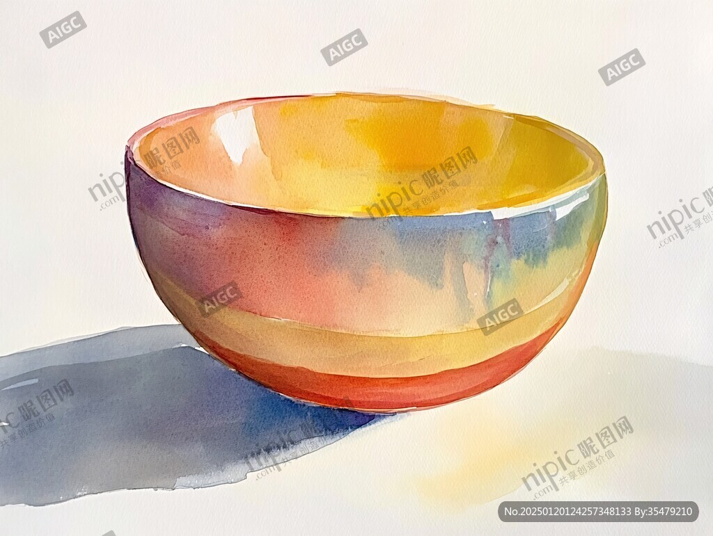 彩色玻璃碗