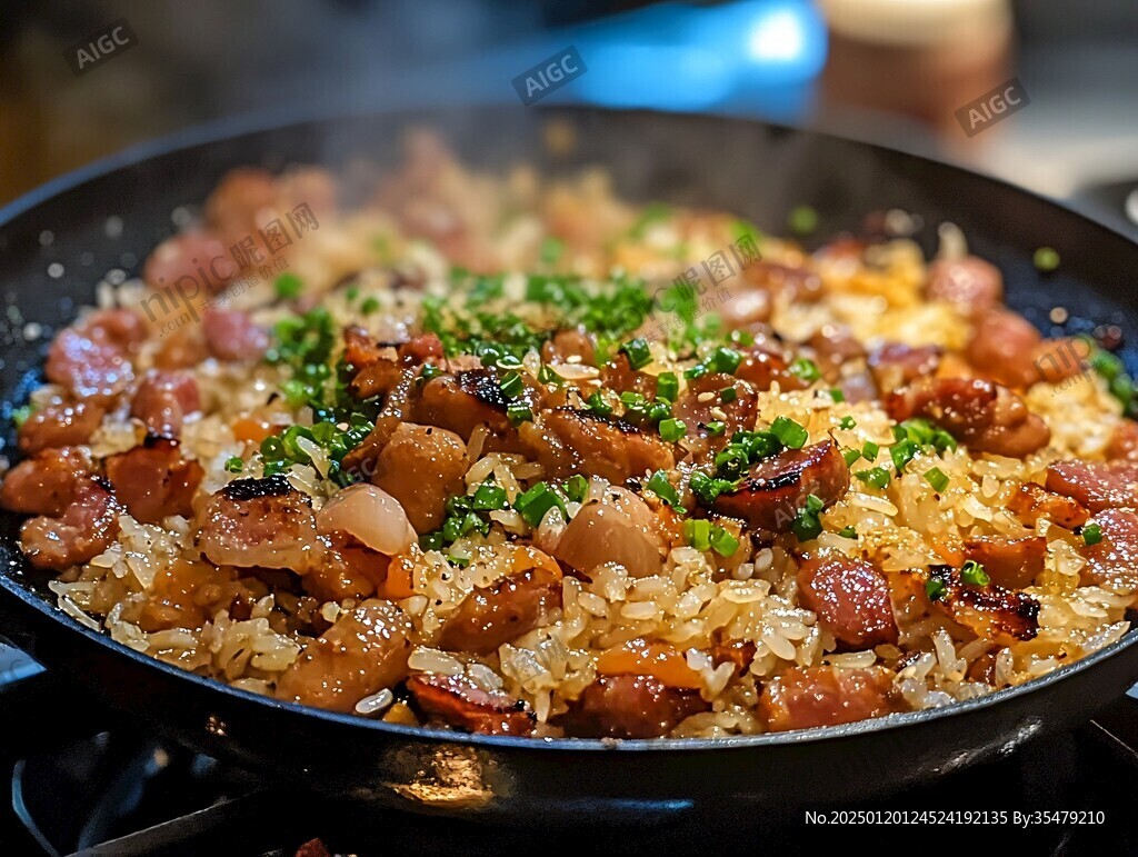 砂锅腊味饭特色炒饭