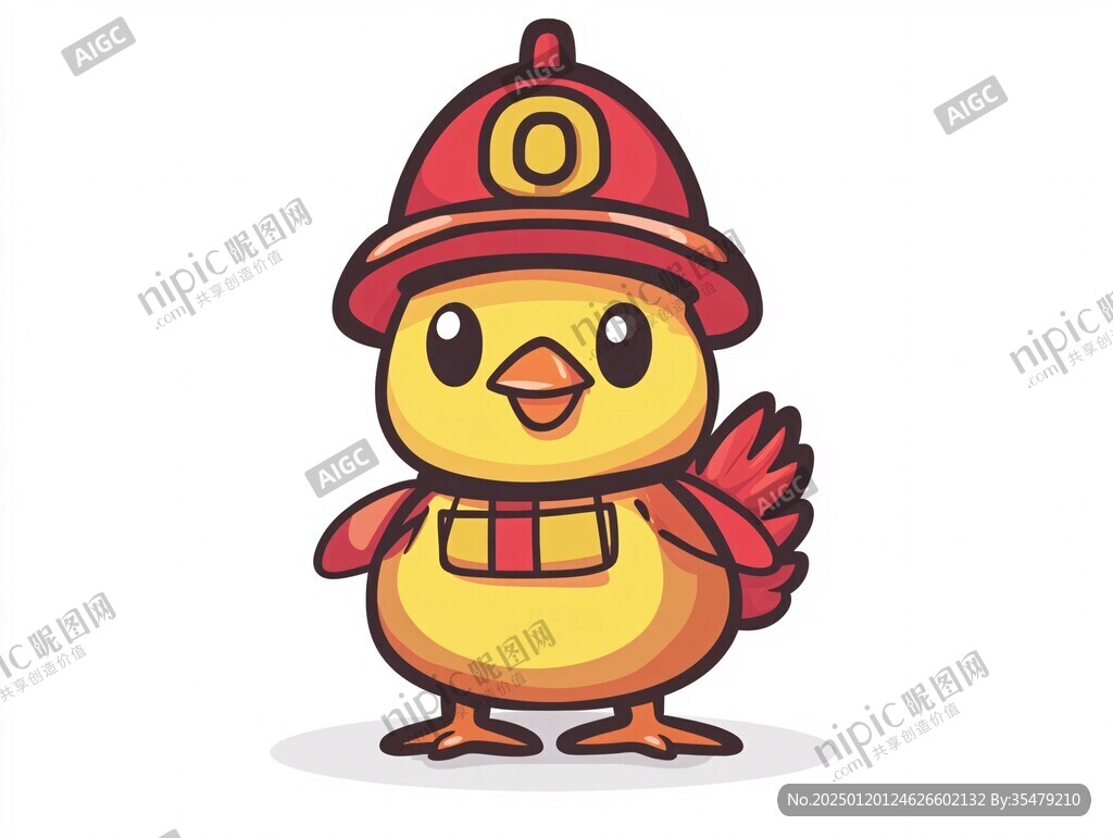 小鸡卡通形象设计