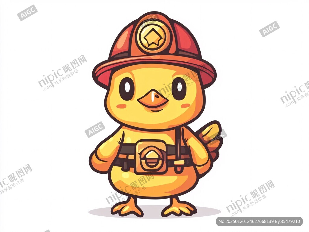 卡通消防形象设计