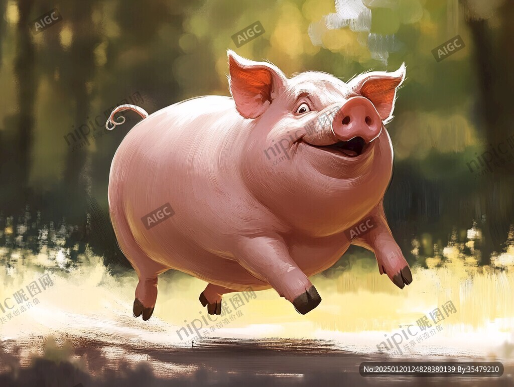 动物插画写实