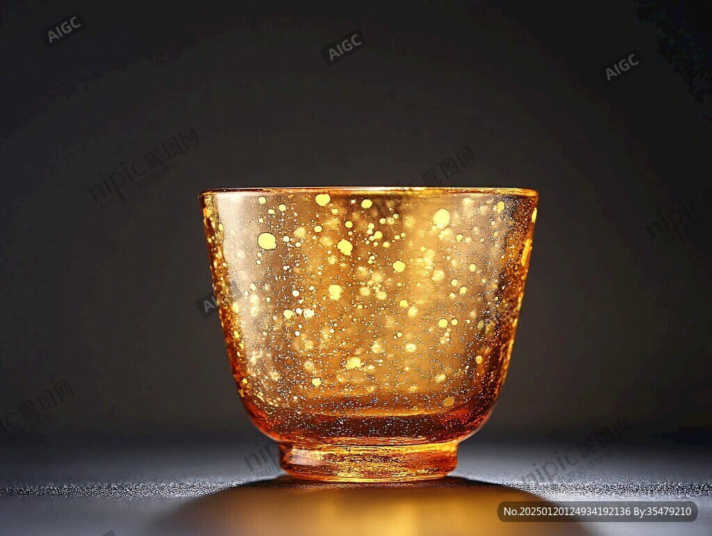 逆光玻璃品茗杯