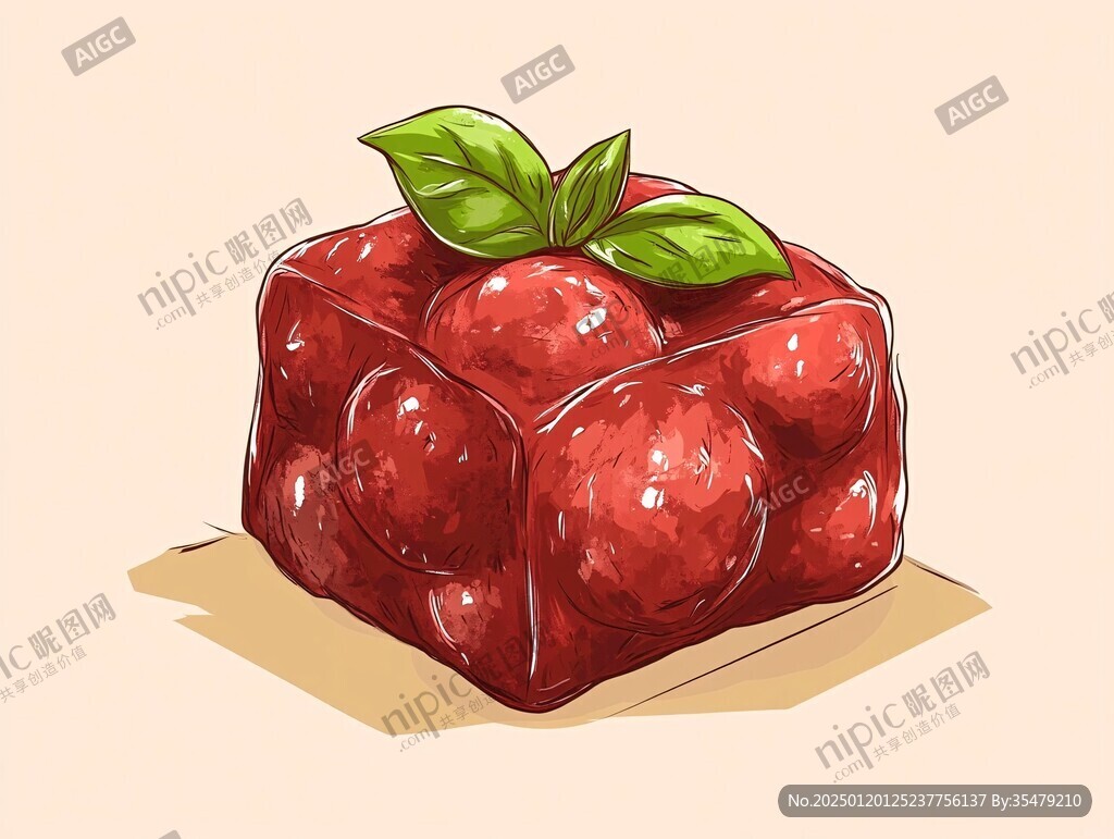 山楂酪插画