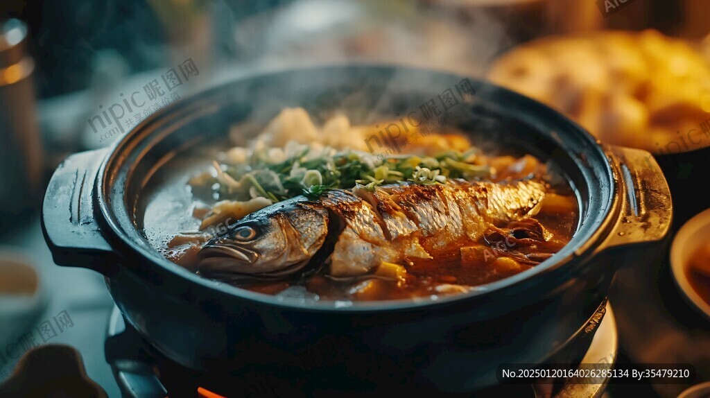 火盆鲤鱼