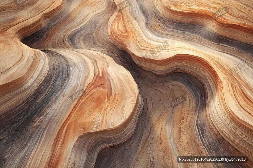 曲线线条流体纹理