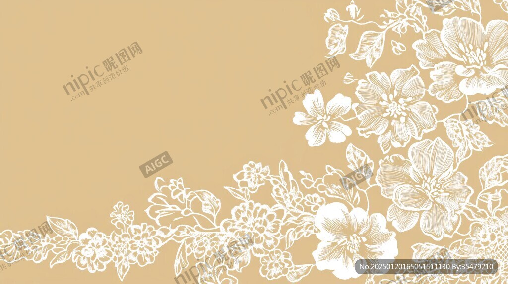 蝶恋花橙色蝴蝶背景