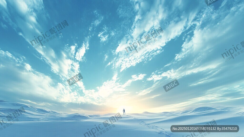 雪地banner