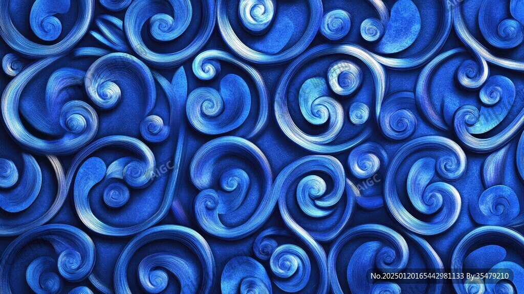 3d印花旋涡背景