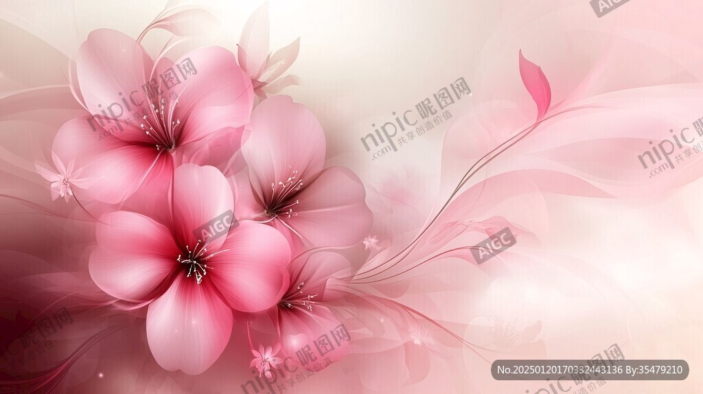 炫彩花朵壁纸