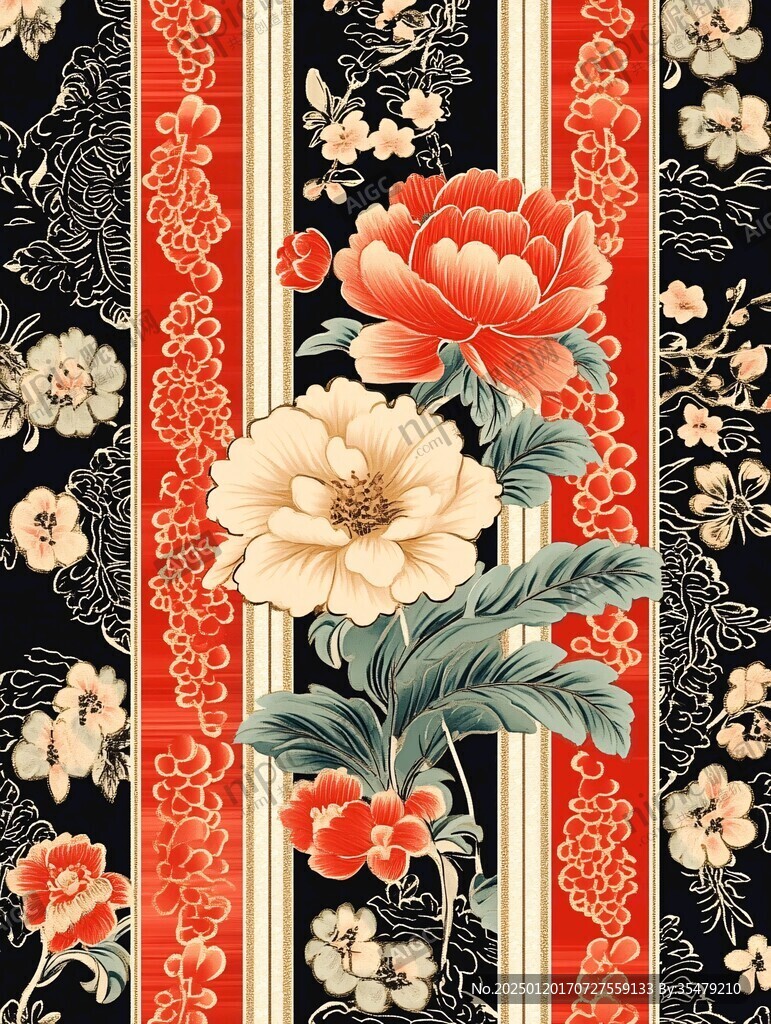 富贵底纹