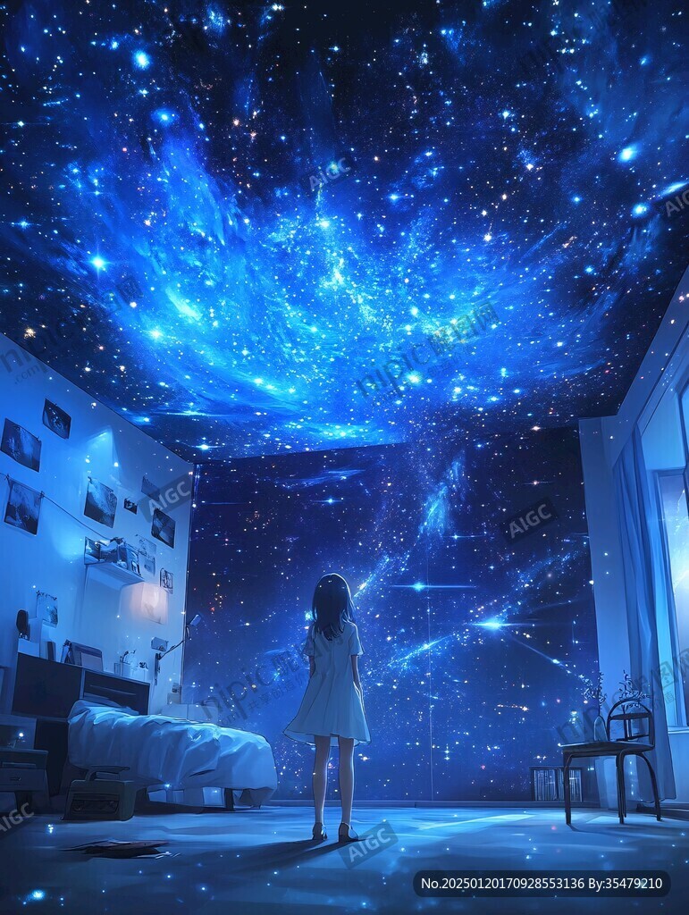 星光背景软膜