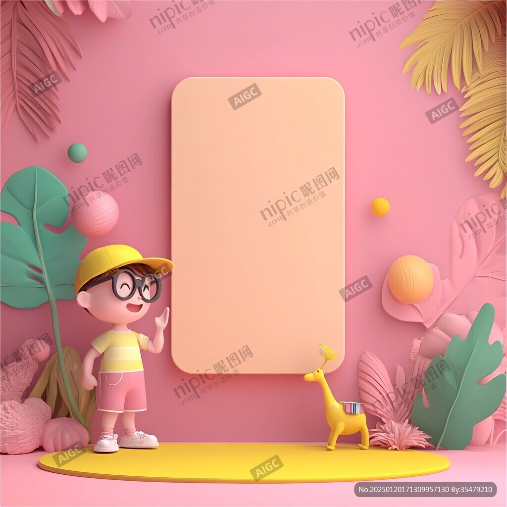立体插画设计