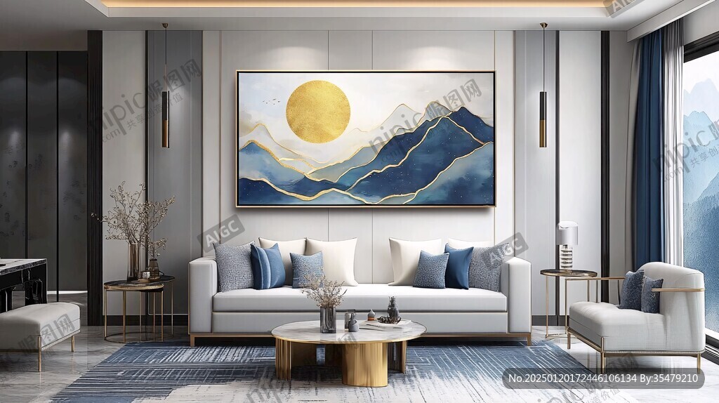 酒店轻奢画