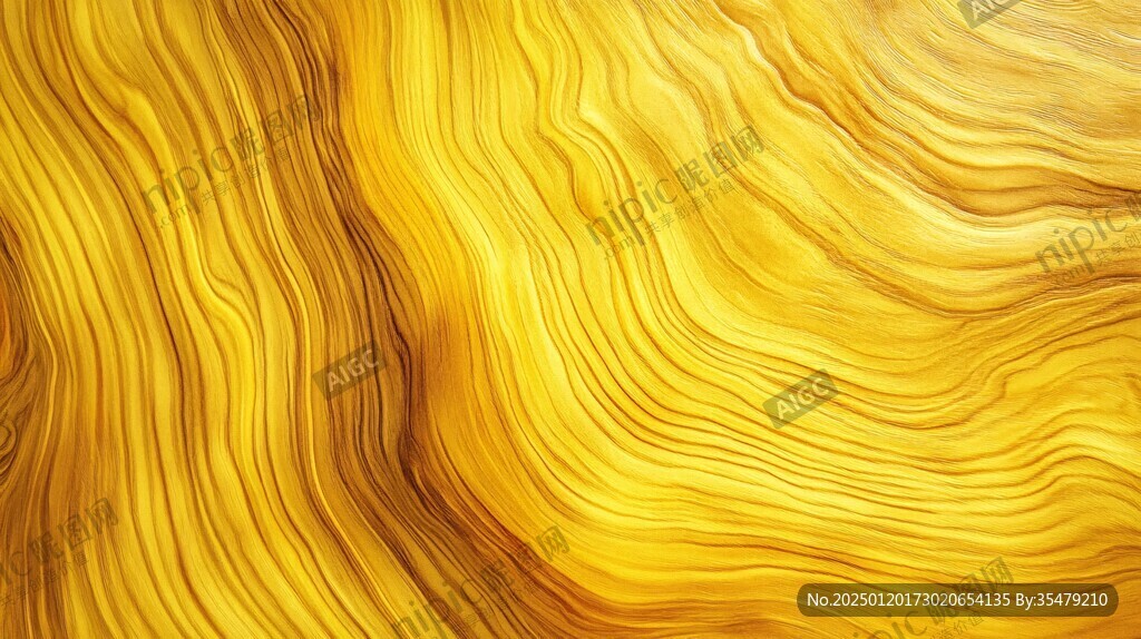 金色抽象流体纹理背景