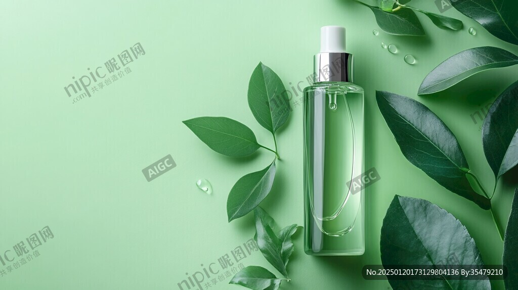 绿色护肤理念包装