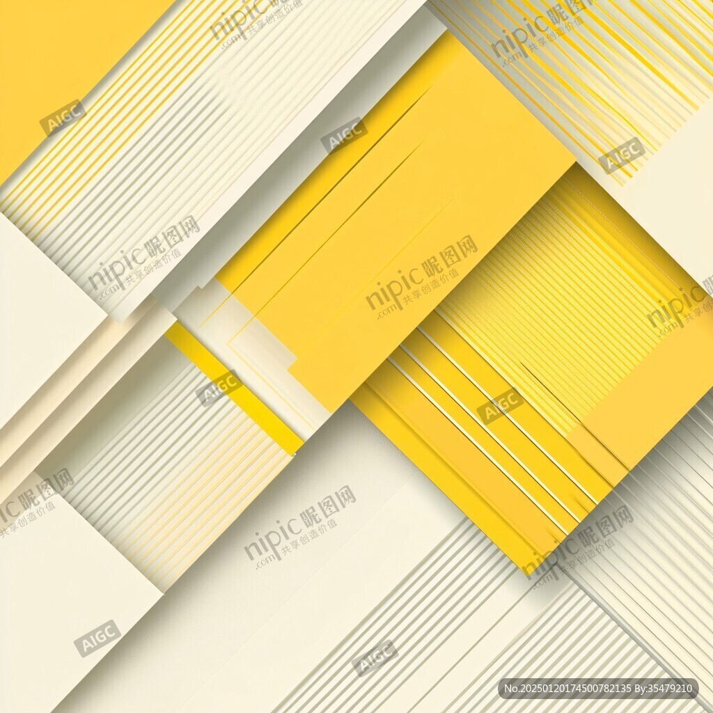 黄色渐变线条纹理创意