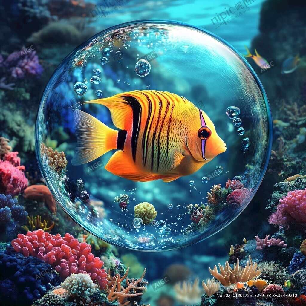 立体画海底立体画