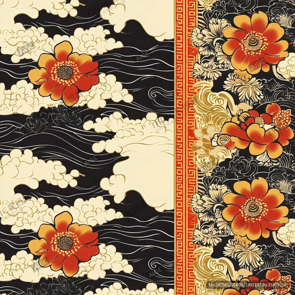 富贵底纹