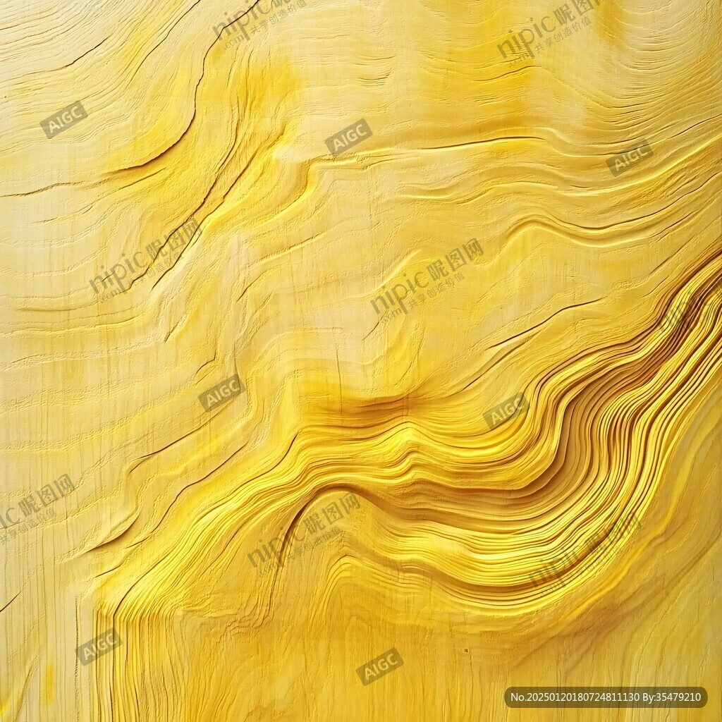 金色抽象流体纹理背景
