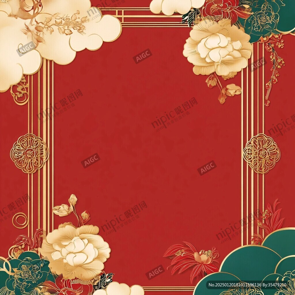 喜庆底图