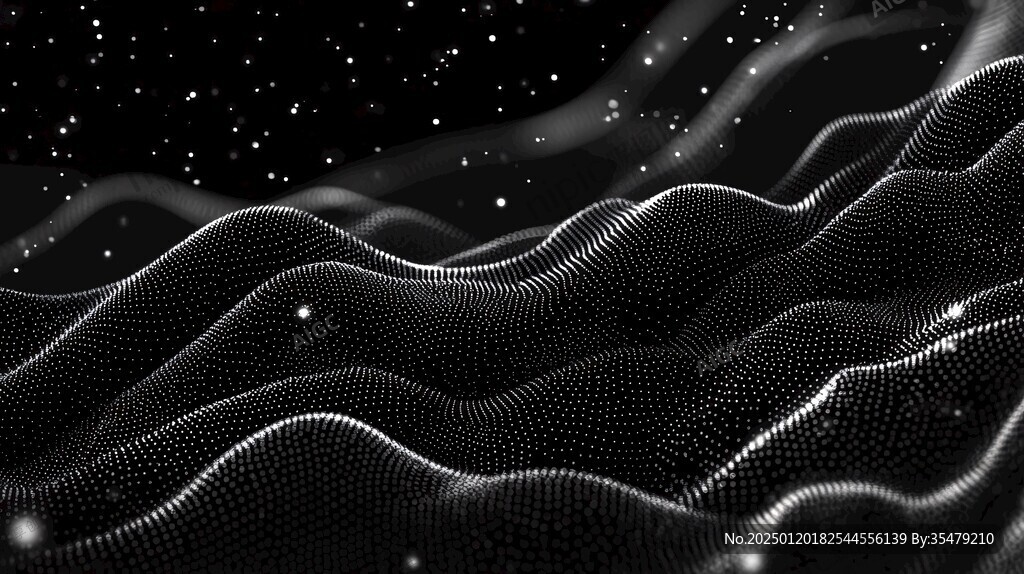 网点创意特效背景