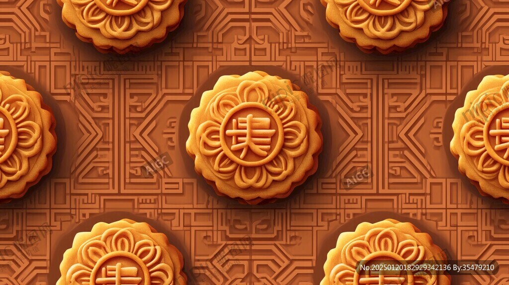 月饼图案