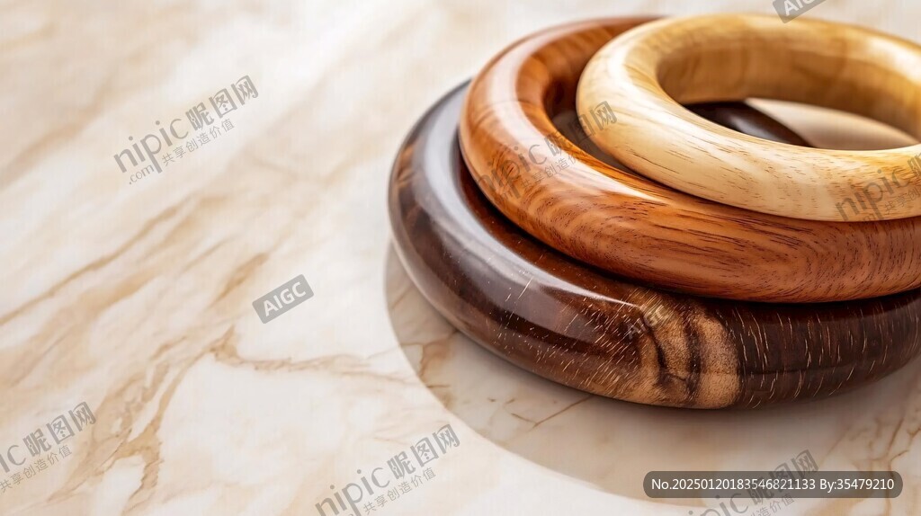 仿木纹碗