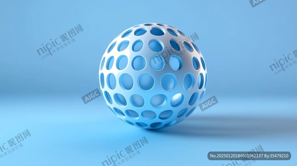 3d质感球体