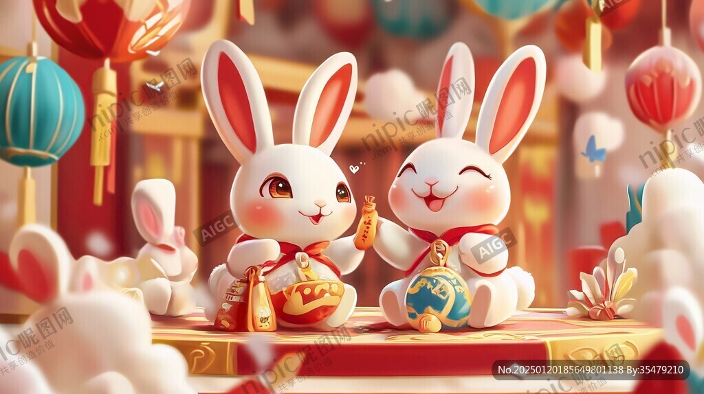 兔年插画合集
