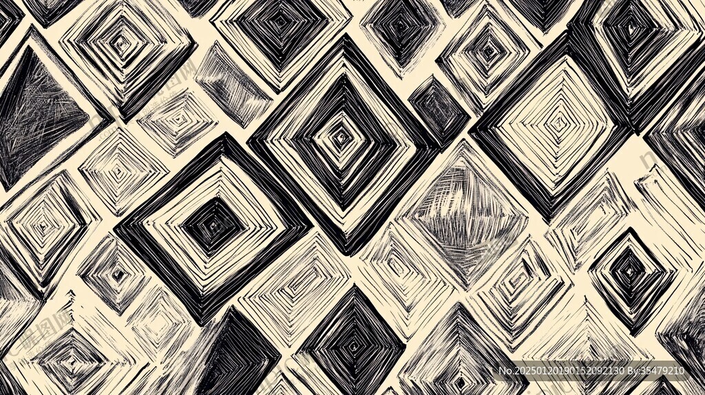 涂鸦风格立体背景