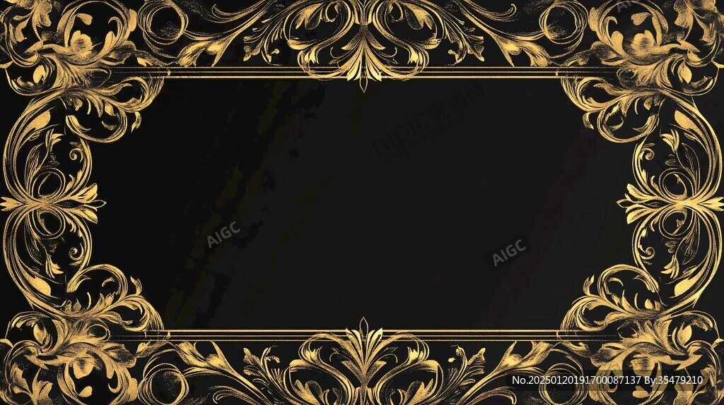 描金花架