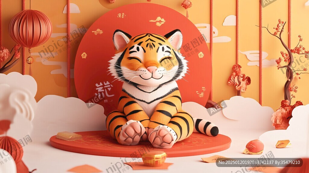 虎妞系列贺岁创意