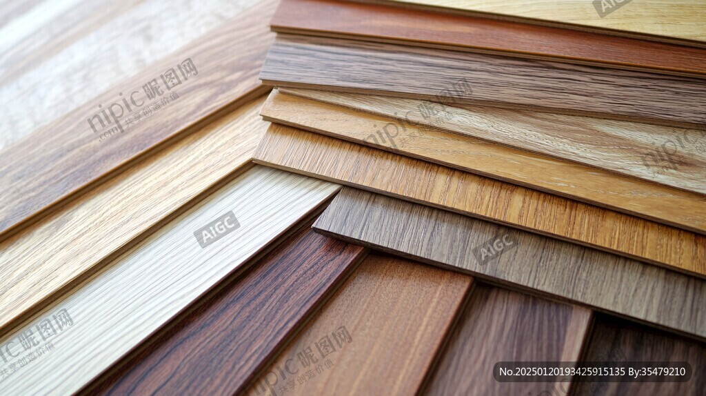 多种颜色木板木材