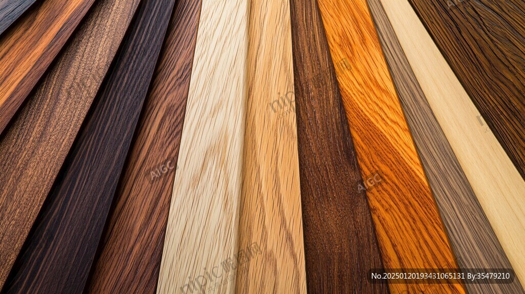 多种颜色木板木材
