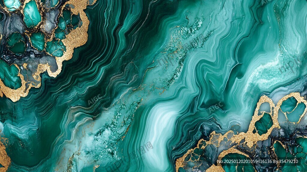 抽象流体画