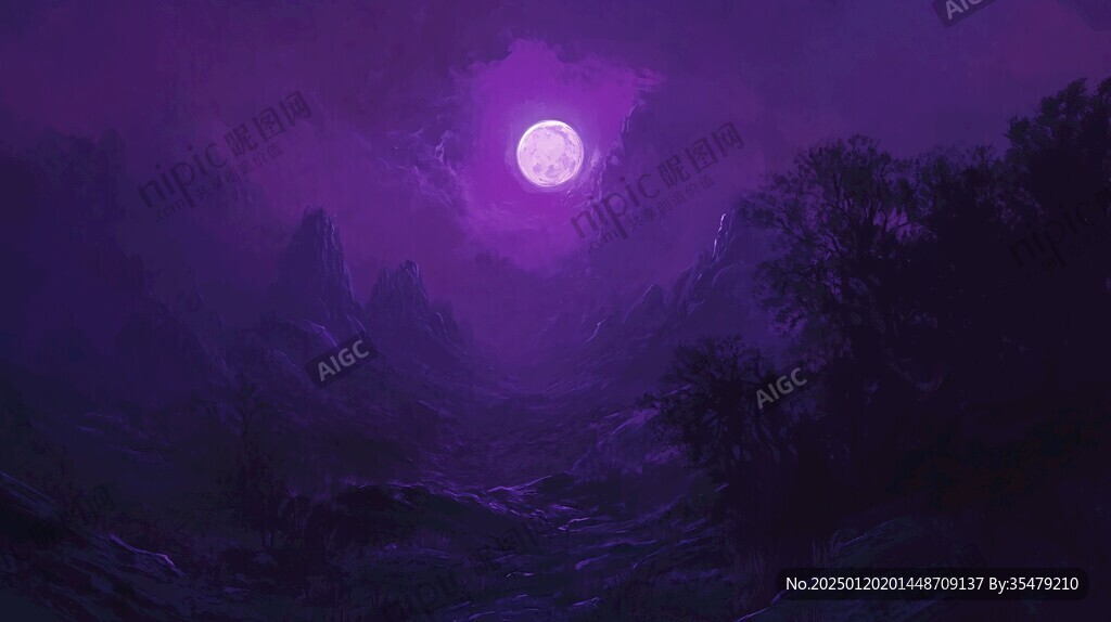 玄幻夜景